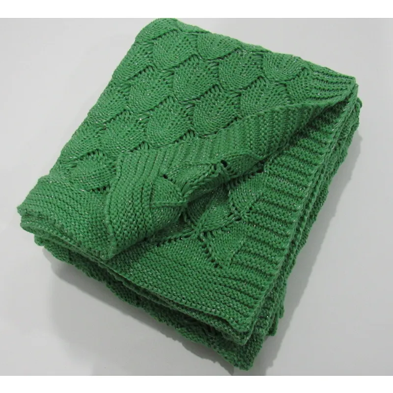knitted blanket with rulex for spring and summer