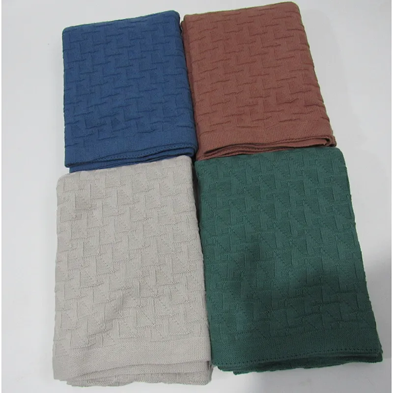 100%cotton blanket for sofa &bedding