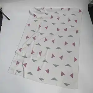 100% cotton knitted baby blanket