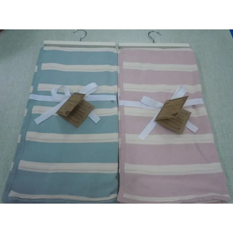 PINK&BLUE BABY BLANKET THROW