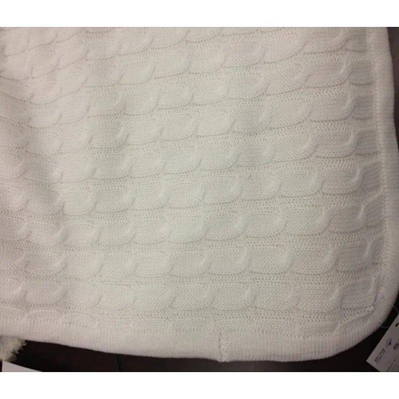 BABY SHERPA KNITTING BLANKET