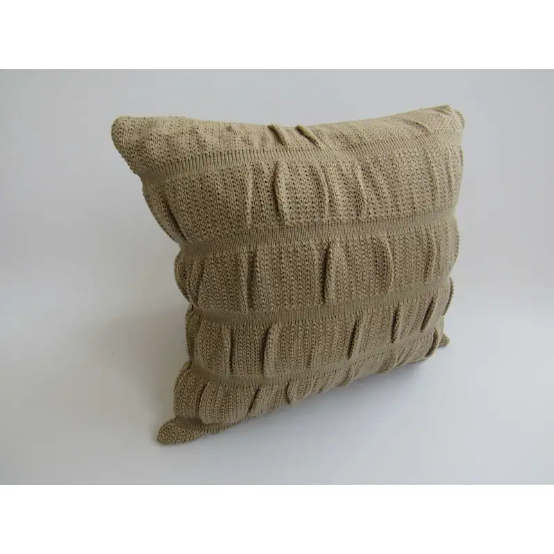 Grey special   design  knit  cushion