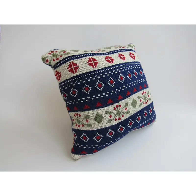 Jacquard   knit  decorative cushion