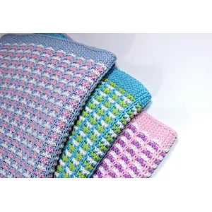 COTTON BABY KNITTING BLANKET