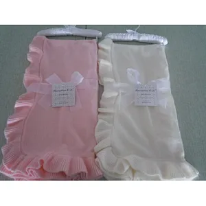BABY SLEEPING BLANKET--flounce
