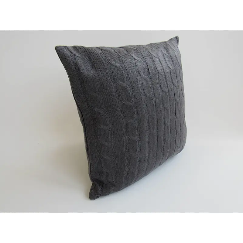 China cable design  knit  pillow