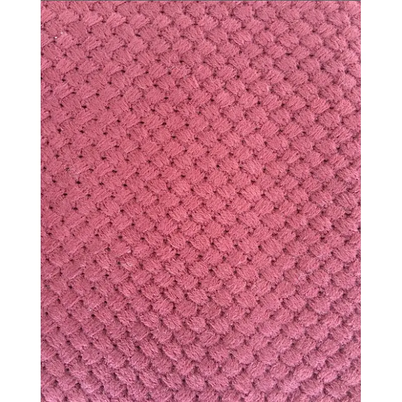 New pattern knitted blanket