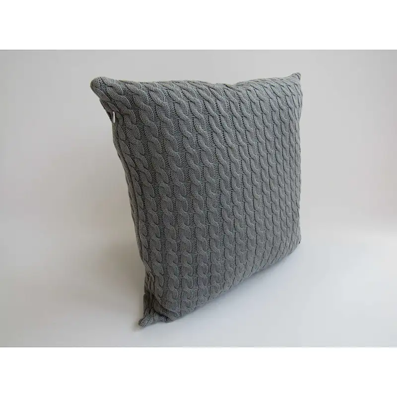 knit  cable decorative cushion