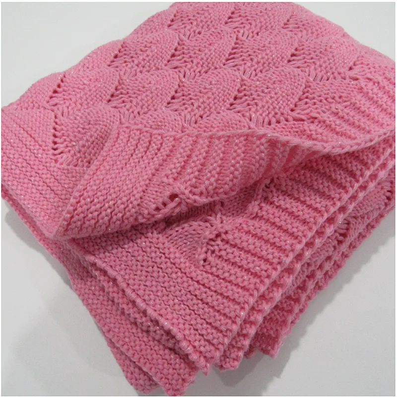 knitted blanket with rulex for spring and summer