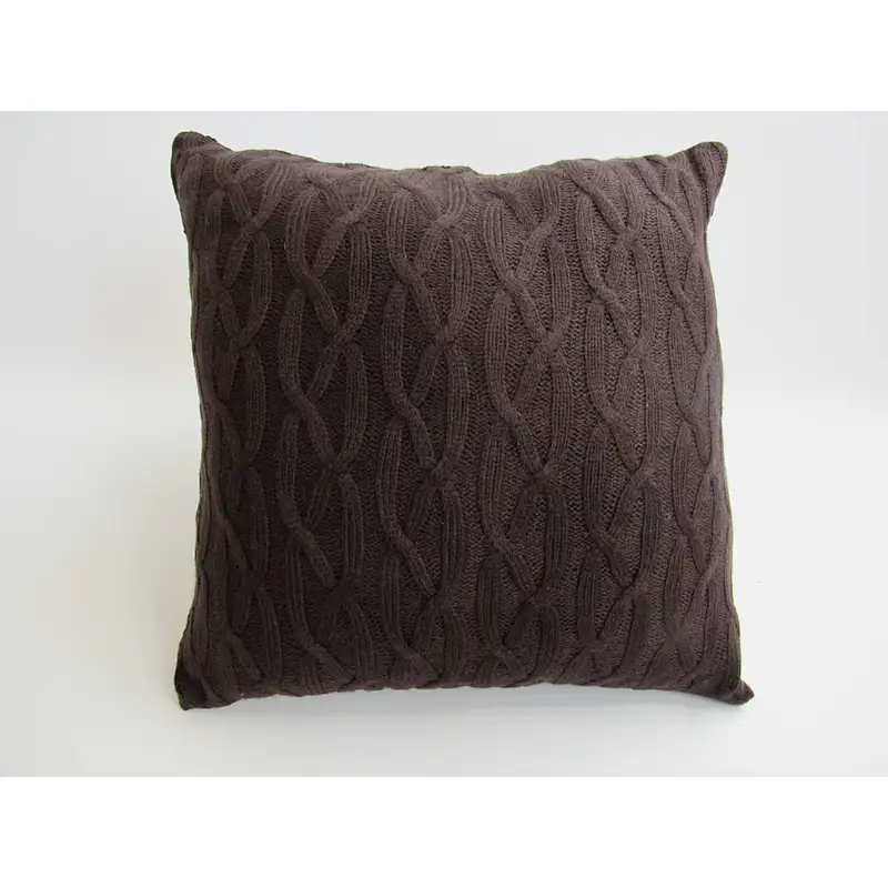 Coffee cable   design  knit  cushion