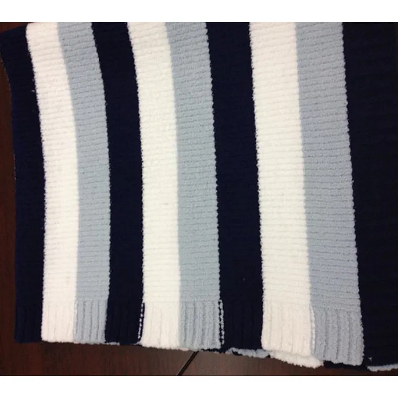 Wholesale 100% Cotton Solid Color Knitted ECO-Friendly Baby Blanket