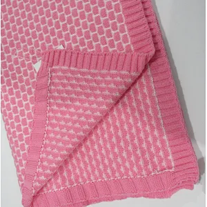 knitted jaquard blanket