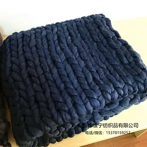 handmade chunky blanket