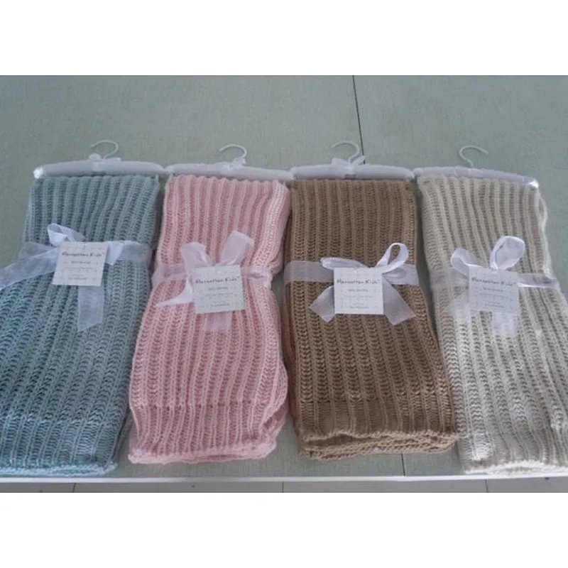 baby sleeping knit blanket