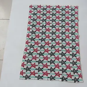 Starfish knitted baby blanket