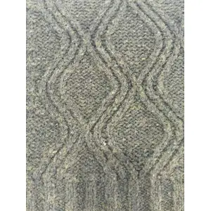 Multi - color diamond knit blanket