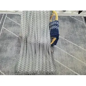 yarn knitted chennille blanket for safa &bed