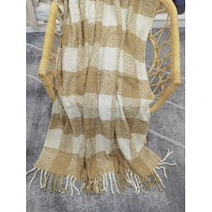 yarn knitted acrylic  blanket for safa &bed