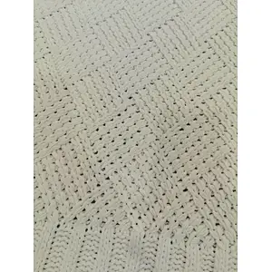 yarn knitted chennille blanket for safa &bed