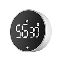 Stopwatch Alarm Clock Magnetic Electronic Cooking Countdown Time Timer