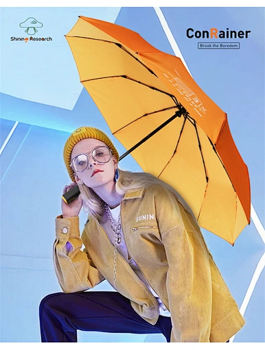 fold automatic rain umbrella