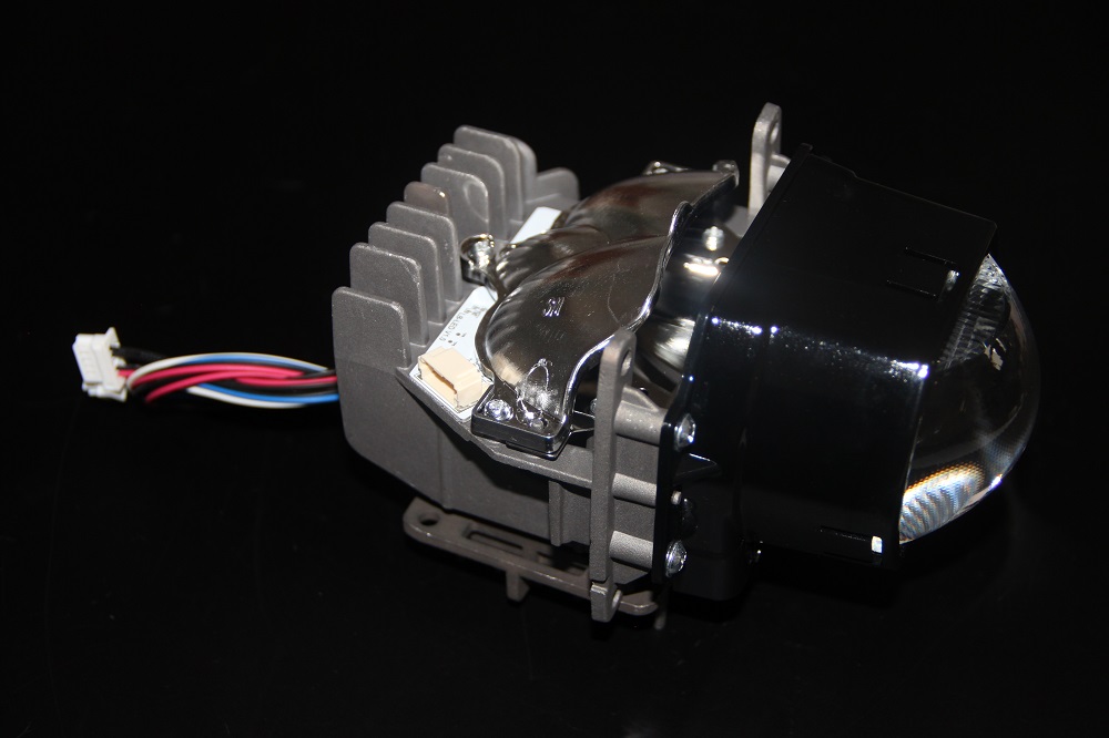 4-wheel dual optical lens module
