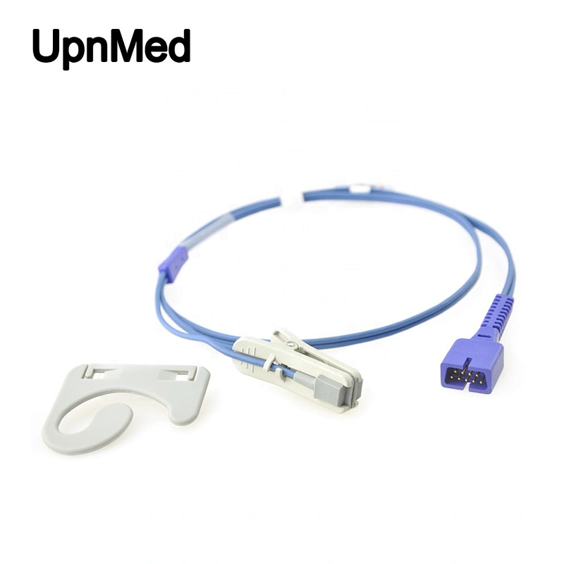 Fukuda Denshi DS7300/DS7100  pulse oximeter reusable Spo2 Sensor adult finger clip,9 pin,Oximax tech