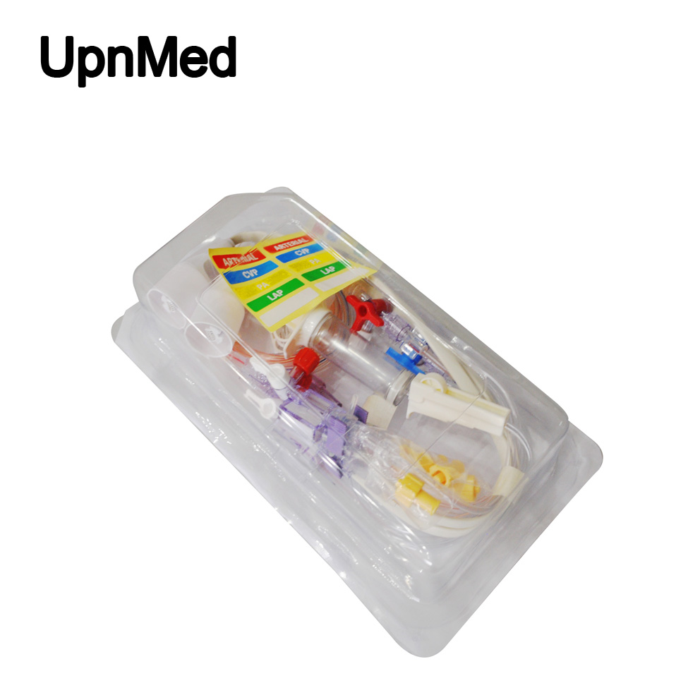 Edwards disposable pressure transducer dual line
