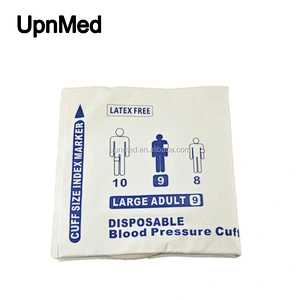 disposable Large adult Single tube blood pressure cuff,34-43 cm