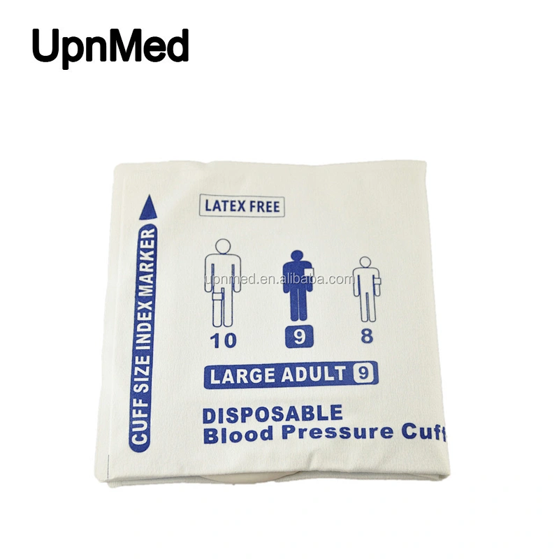 disposable Large adult Single tube blood pressure cuff,34-43 cm