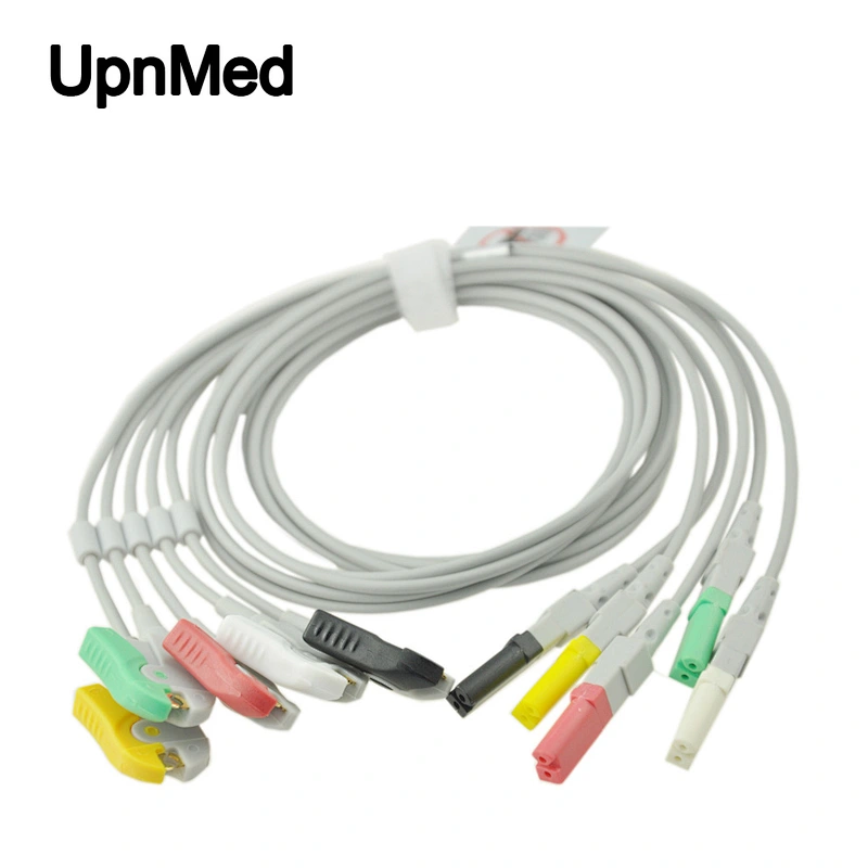 Spacelabs 90496 Ultraview 3 lead ECG leadwires,IEC clip type