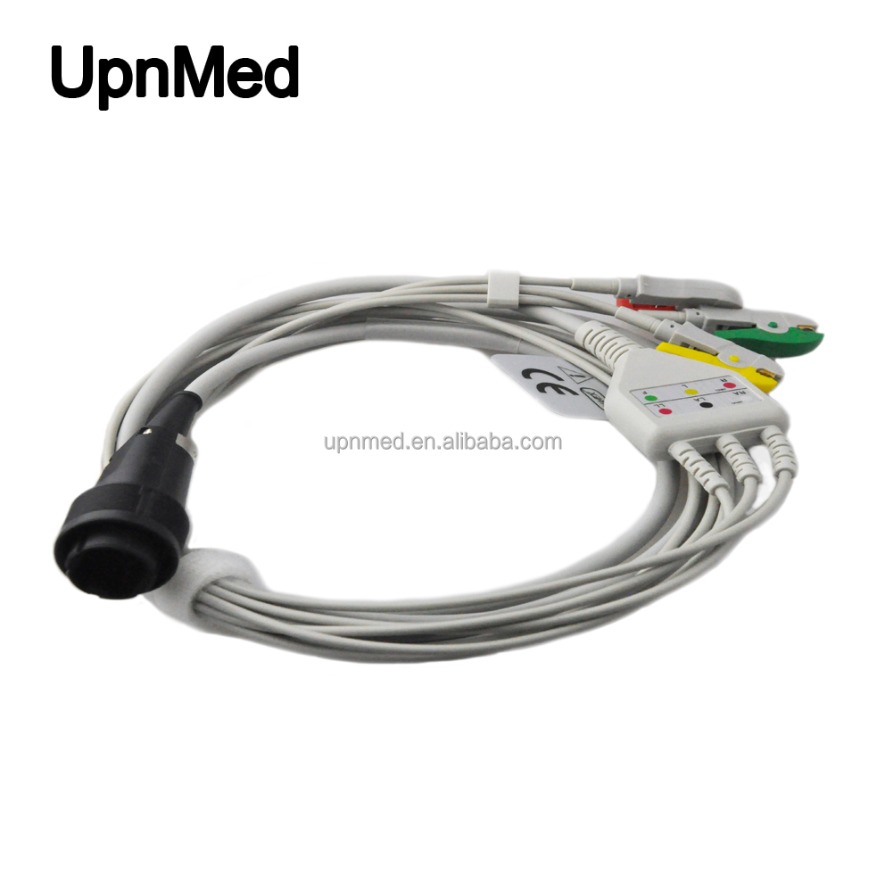 HEYER VTZOR ECG patient cable,3 lead ecg cable