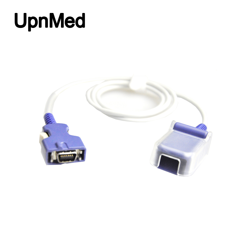 medical accessories compatible for Mediana lucon/YM6000/YM1000/YM5500 spo2 extension cable spo2 adapter cable