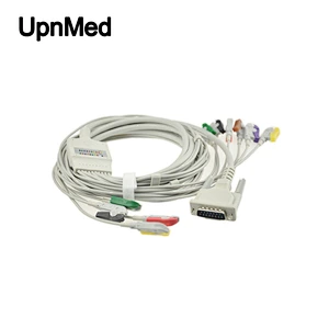 Schiller MS-2010/MS-2015/ P80 10 lead EKG Cable with leadwires