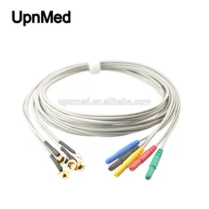 Cup electrode EEG cord