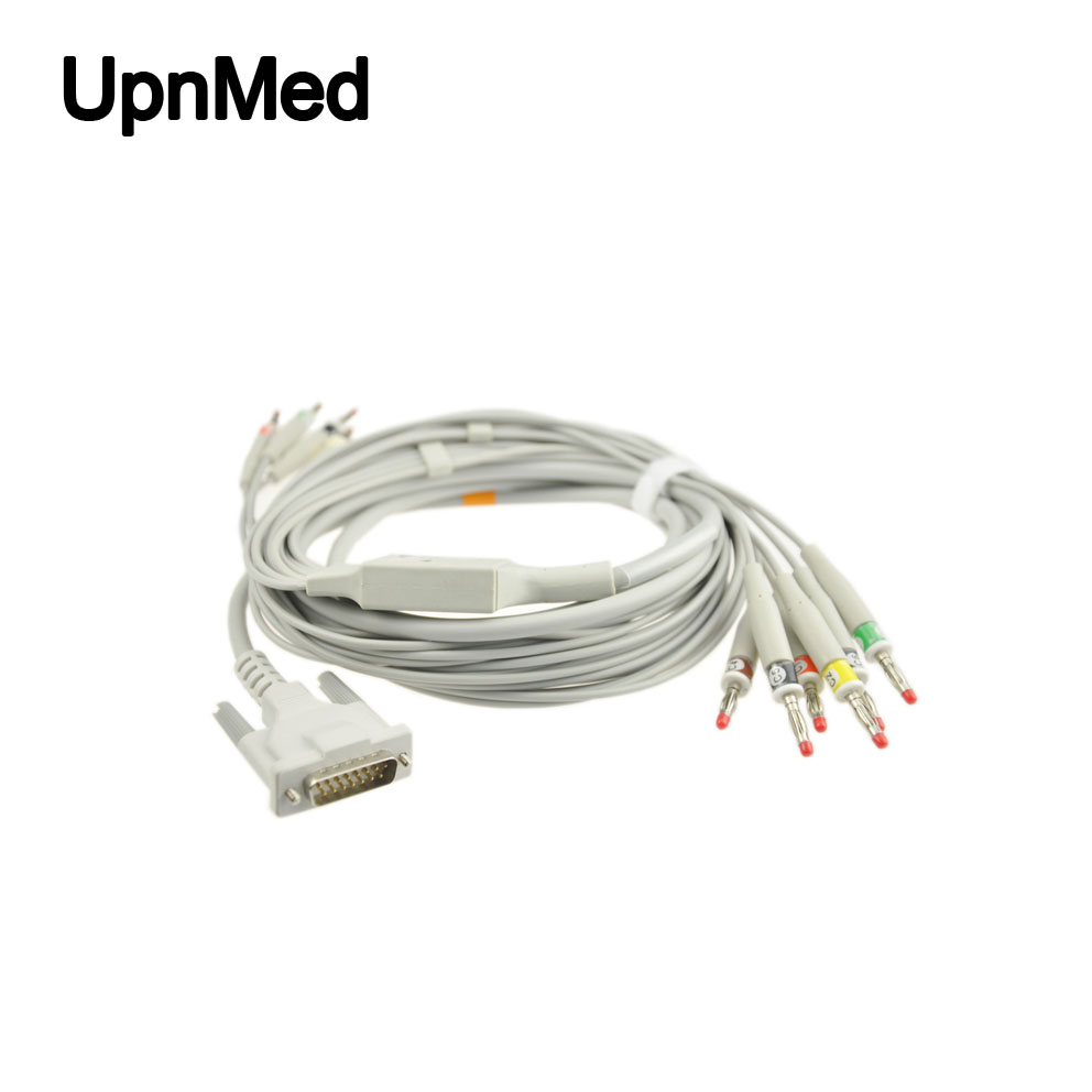 Schiller CS100/ CS6 10 lead EKG Cable with leadwires