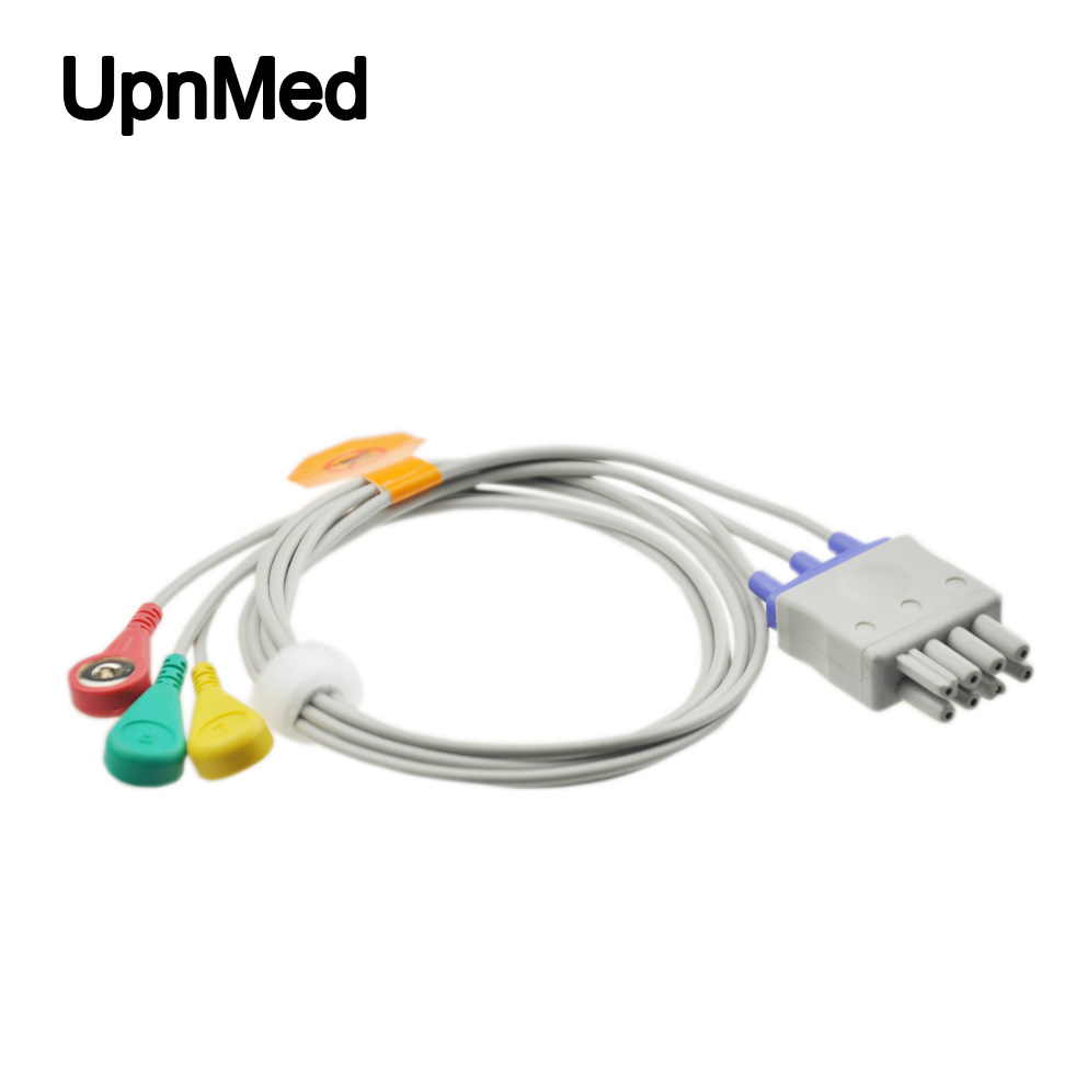 Nihon Kohden BR-913P/K910A 5 lead ECG cable Set
