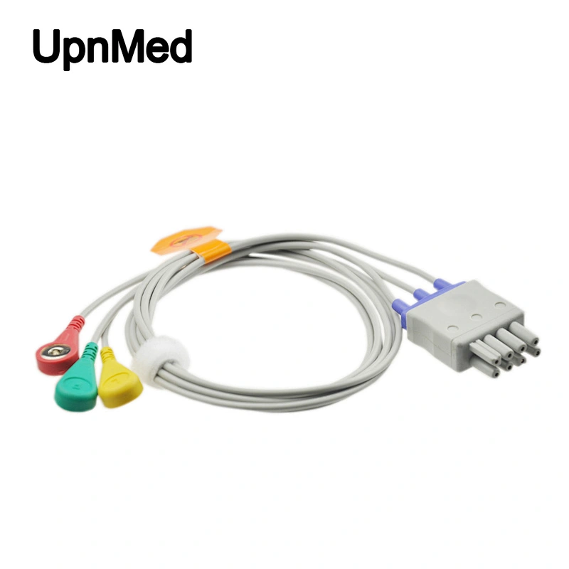Nihon Kohden BR-913P/K910A 5 lead ECG cable Set