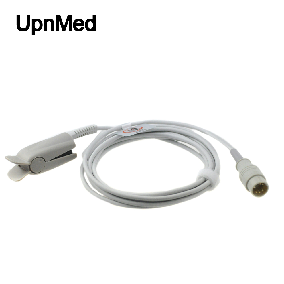 Zoncare PM7000C adult finger clip spo2 sensor, 6pins, 3m