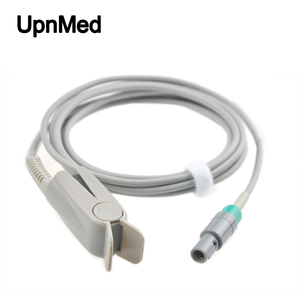 Edan M9A adult finger clip spo2 sensor, 6pins 40 degree, 3m