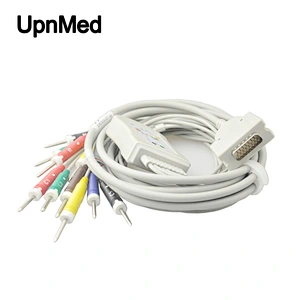 ME KP-500D Fukuda (resistance) 10 lead EKG cable
