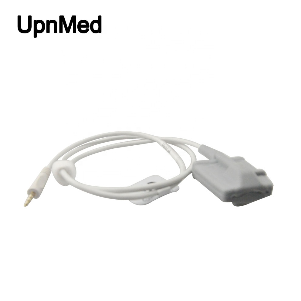 OEM Ear phone Din adult silicone soft Spo2 Sensor,3m