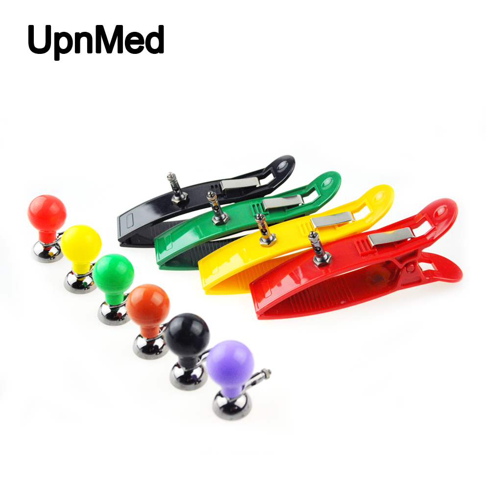 Colorful Suction bulb Limb clamp electrodes Reusable