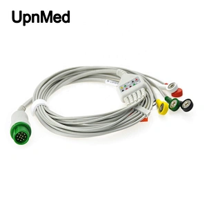 schiller ecg cable with 3 lead,AHA
