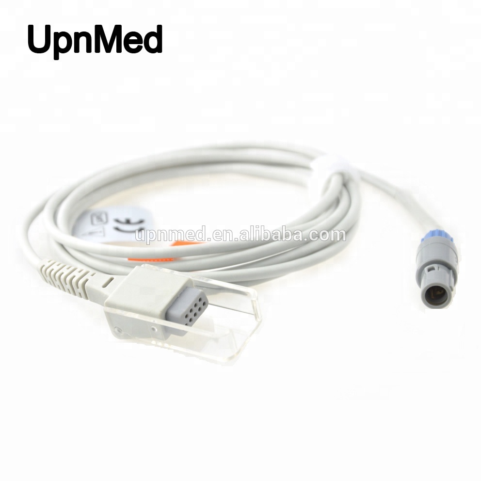 Biocare PM900S spo2 extension cable, 6pin male to DB9P ,2.4m,ISO 13485 & CE