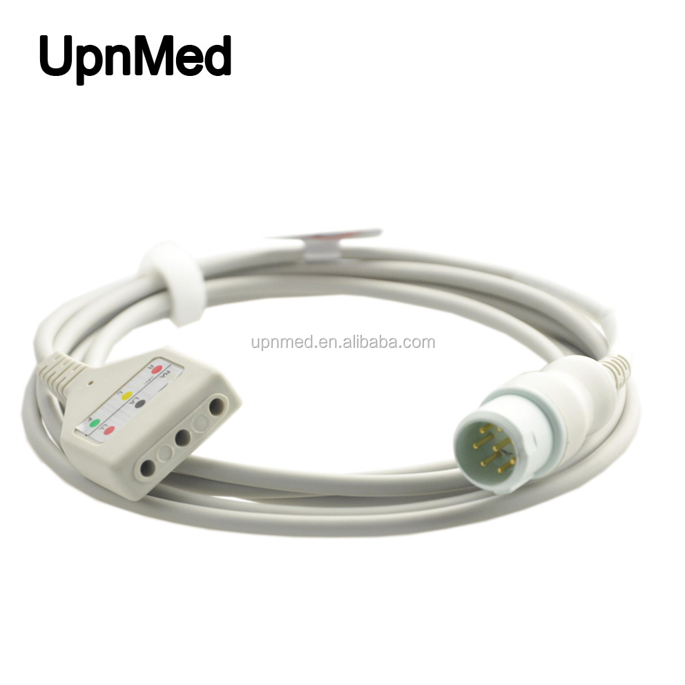 M1580A/ M1590A 3 Lead ecg trunk cable to DIN