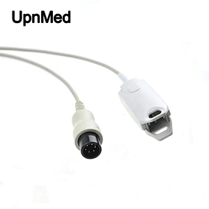 Bionet BM3/BM3 Plus  pulse oximeter reusable Spo2 Sensor adult finger clip ,6 pin