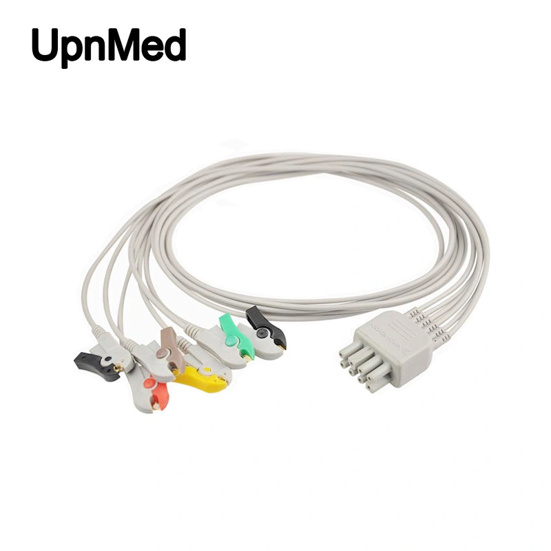 BR-906P/913P  Nihon Kohden 6 lead leadwires set