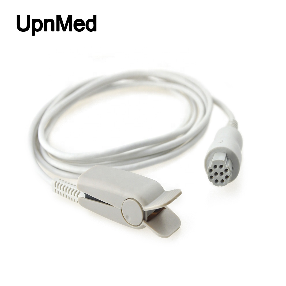 medical accessories Datex AS/3 adult finger clip spo2 sensor 2.8m