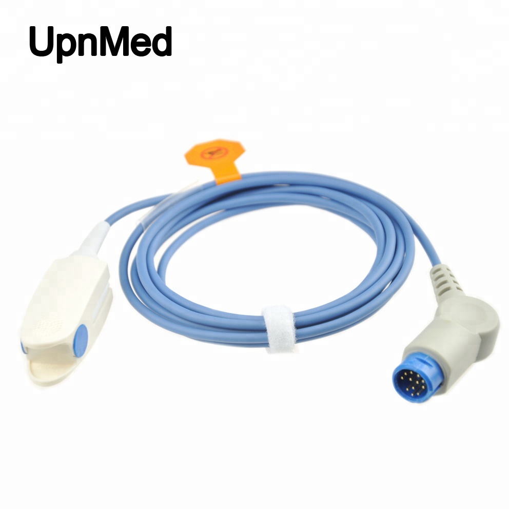 Mindray BCI PM5000 PM6000 Compatible SpO2 Sensor,round 12pins